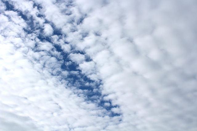 Free Clouds Blue White photo and picture