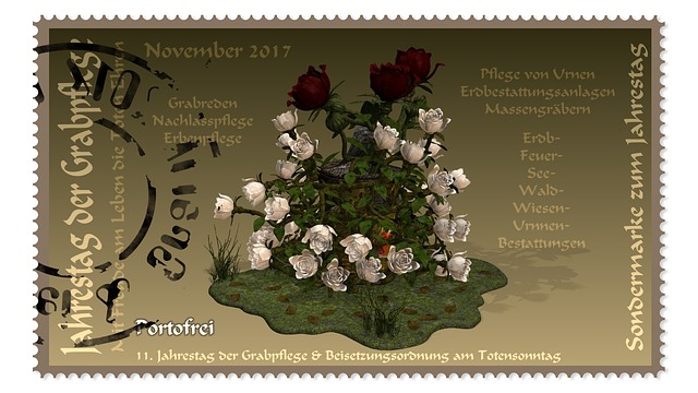 Grabpflege, Blumenpracht