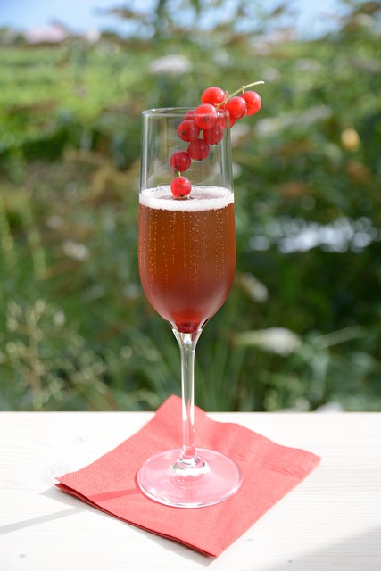 Free Kir Royal Cocktail photo and picture