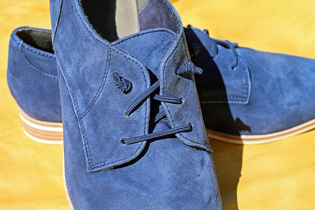 Shoe, leather, few and suede shoe — photo by Couleur