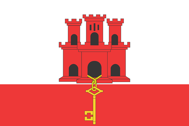 Free Flag Gibraltar vector and picture