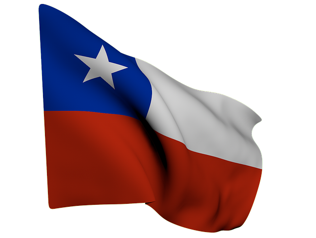 Download free HD stock image of Flag Chili Free flag chili chilean illustration
