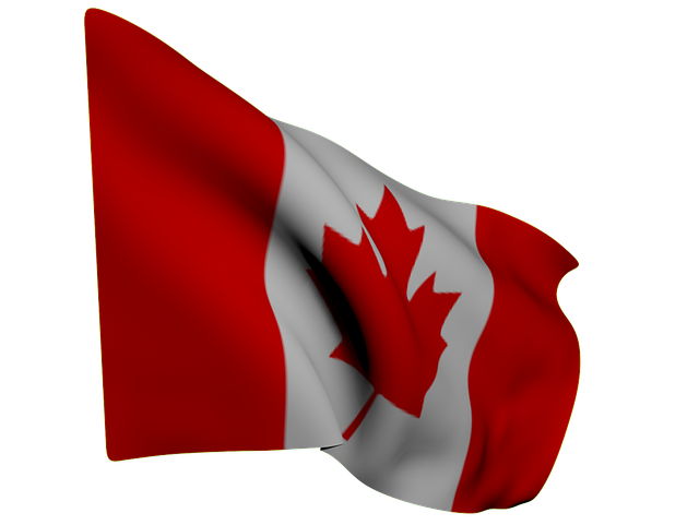 Download free HD stock image of Flag Canada Red Free flag canada red white illustration