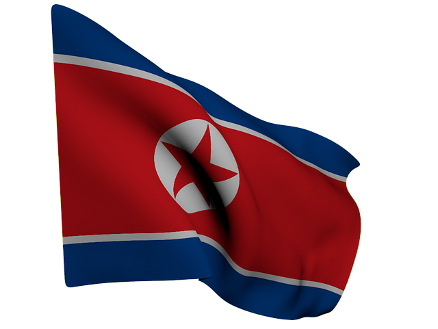 Free flag north korea star illustration