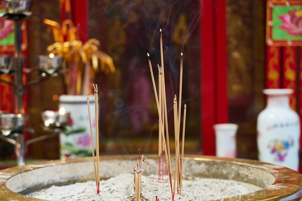 Incense, Smoke, Religion, Worship, Prayer, Buddhism
