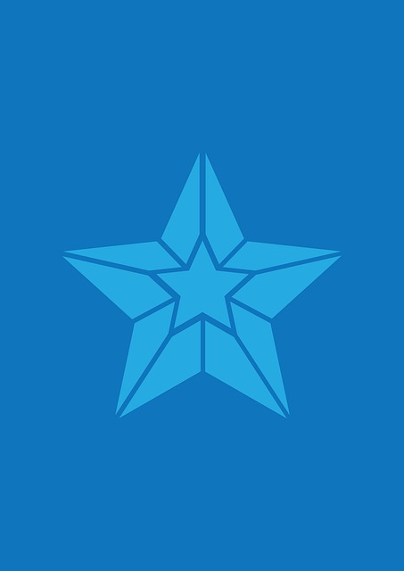 Free star design pattern illustration