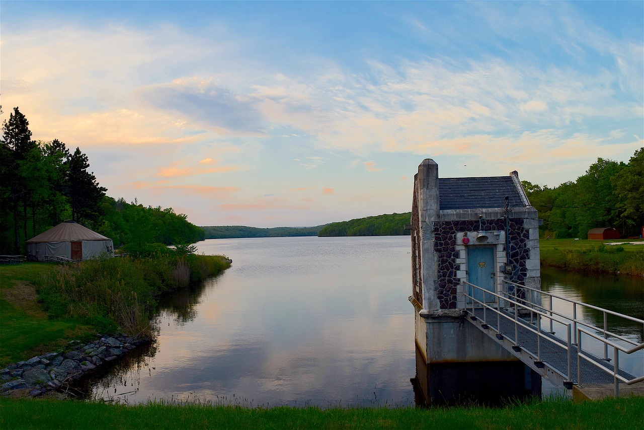 Lake Sunset Stone Building - Free photo on Pixabay - Pixabay