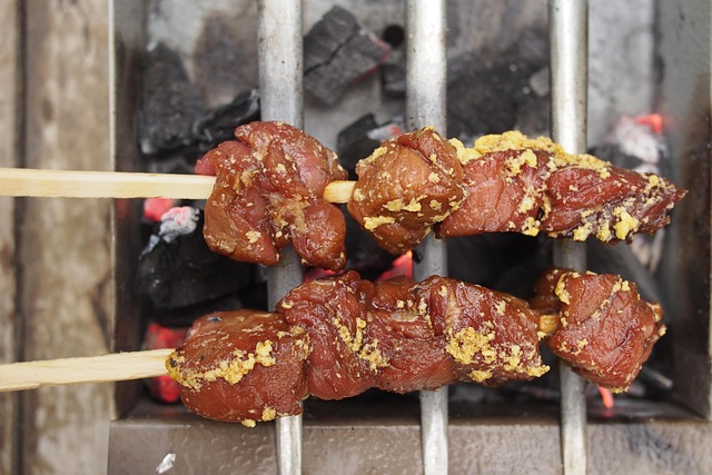 Free Satay Food photo and picture