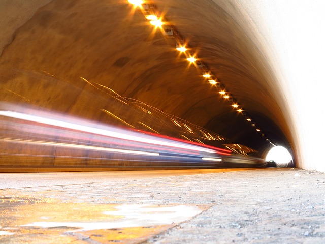 Free Tunnel Motorcycle photo and picture