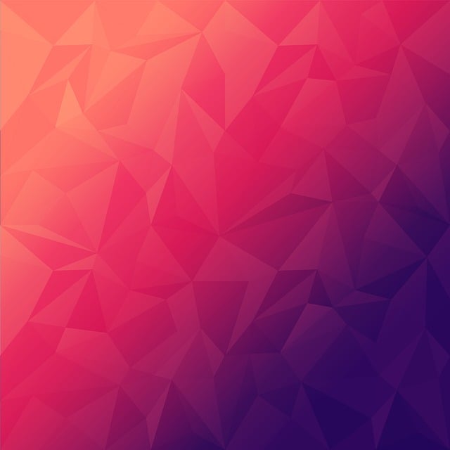 Free color triangle geometric illustration