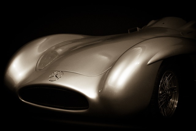 Cox W-196 Mercedes-Benz Grand Prix N°9 - Voiture D'attache Vintage, état D'origine