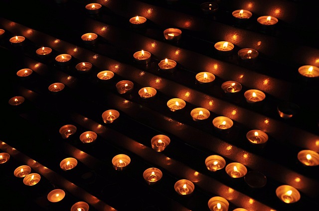 Velas, Igreja, Oração, Luzes De Chá, Luz