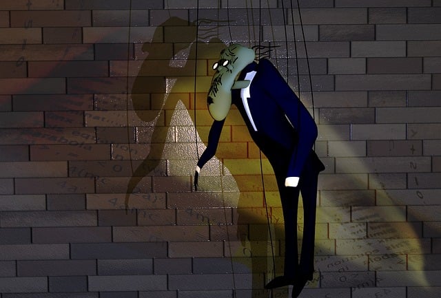 Free teacher school puppet illustration