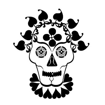Caveira, Catraia, México, Crânio