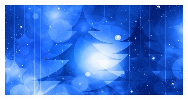 Weihnachtsbaum, Weihnachten, Silhouetten
