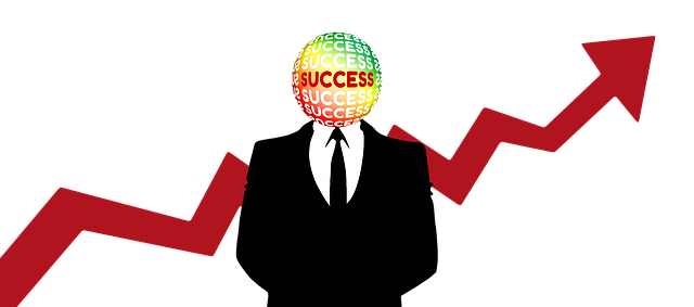 Free businessman startup success illustration