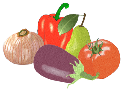 Free Vegetables Fruit illustration and picture