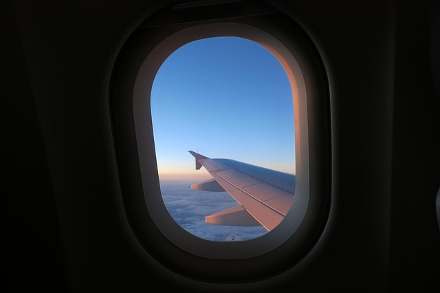 Zbor, Avion, Fereastră, Aripă, Nori, Cer