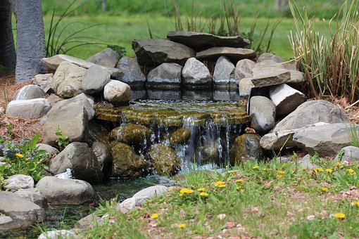 Free Fountain Waterfall photo and picture