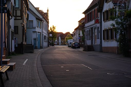 Free Village Dusk photo and picture