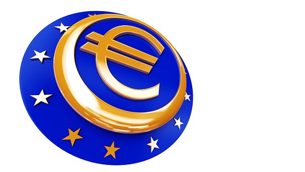 Symbol, Euro, Ikoner, Finansiere