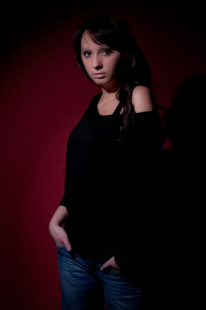 Potrait, Girl, Woman, Brunett, Female