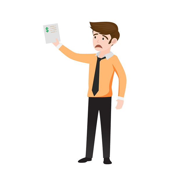 Free bills debt accounts illustration