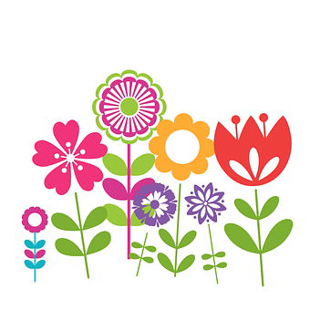 Flores, Jardín, Paisaje, Naturaleza
