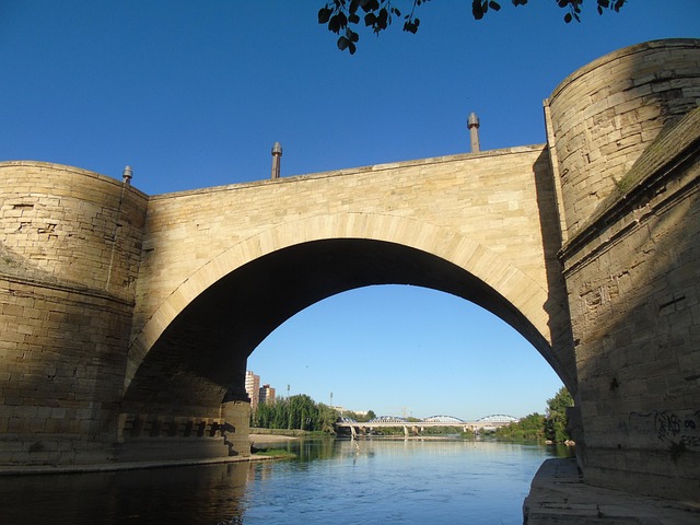 Free Bridge Ebro photo and picture
