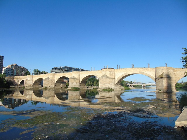 Free Bridge Saragossa photo and picture