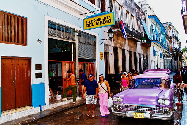 Cuba, Havana, Gamle By, Gade