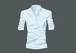 shirt, dress, white
