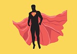 superman, power, red