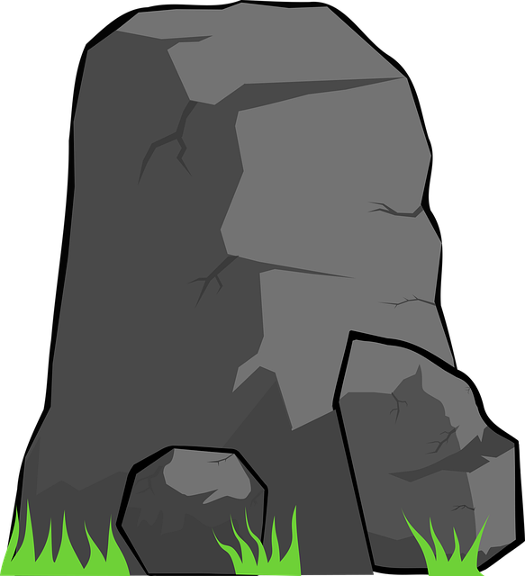 Svg, Rock, Vector, Gris, Vector