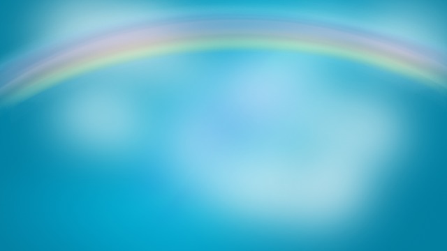Free heaven rainbow nature illustration