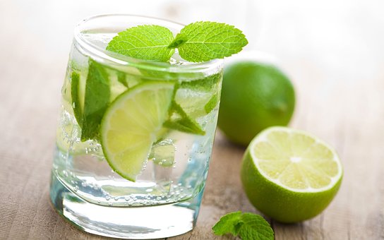 Limón, Bebidas, Vidrio