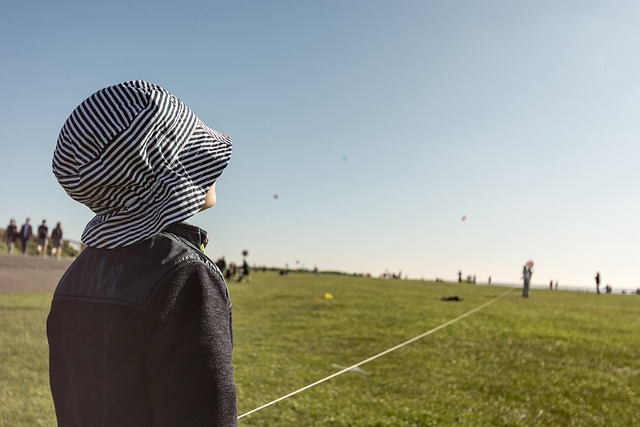 Free Child Kites Rise photo and picture