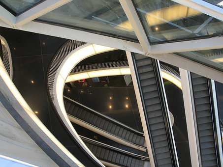 Free Escalator Floors photo and picture