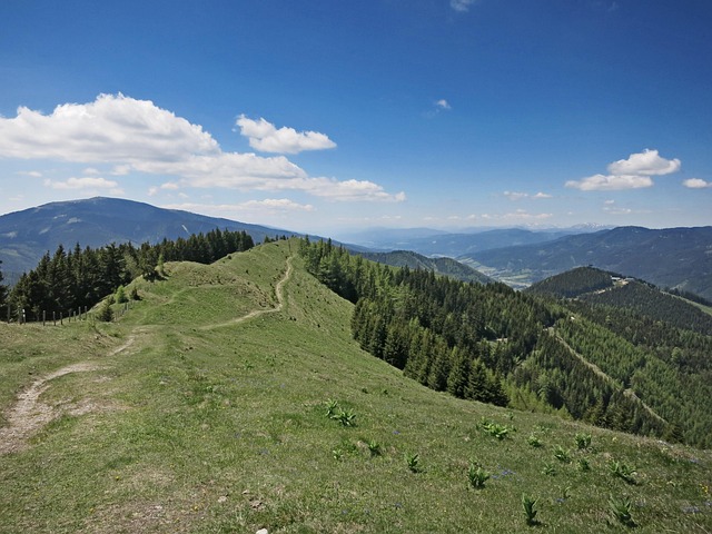 Excursie, Poteca, Creastă, Munte