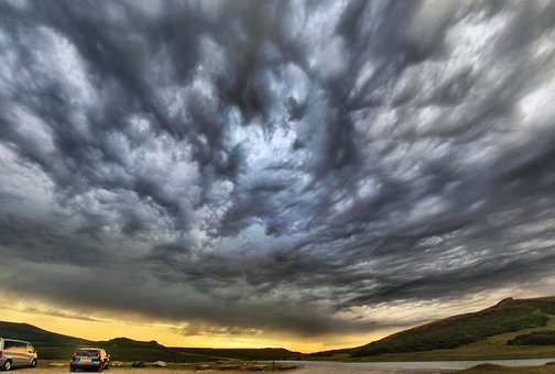 Haytor, Mauren, Natur, Himmel, Wolke
