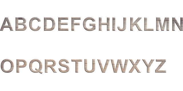 Free wooden letters letters alphabet vector