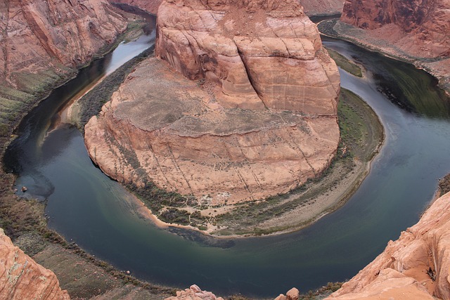 Horseshoe Bend, Usa National Park, Stein