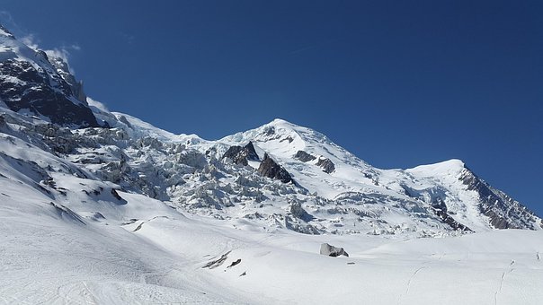 Free Bossons Glacier La Jonction photo and picture