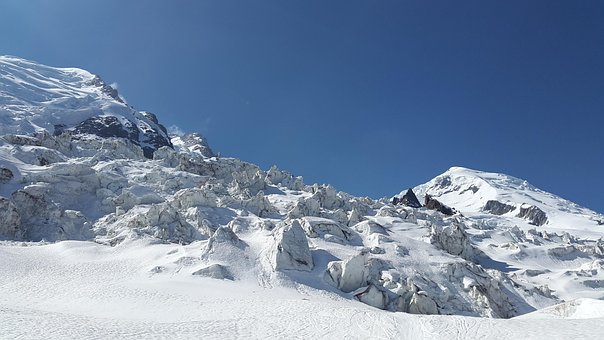 Free Bossons Glacier La Jonction photo and picture
