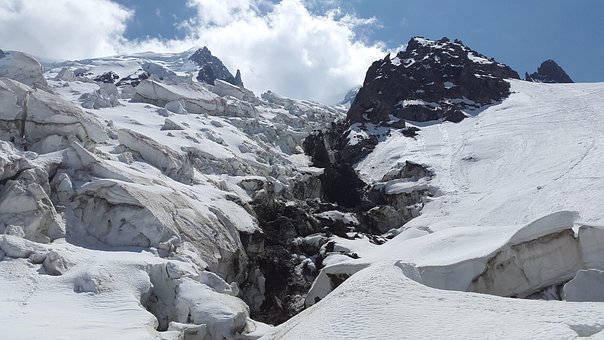 Free Glacier La Jonction photo and picture