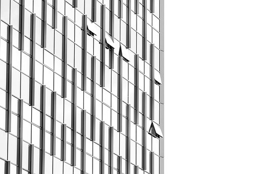 Facade, Building, Abstract, Glass by AKPhotographics Facade, Building, Abstract, Glass