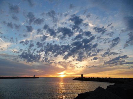 Scheveningen, Port, North Sea