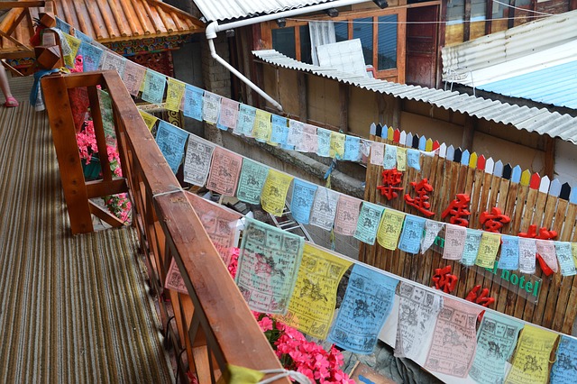 Free Tibet Folk House photo and picture