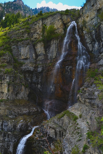 Cascada, Al Aire Libre, Agua, Montaña