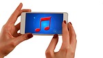 music, smartphone, application